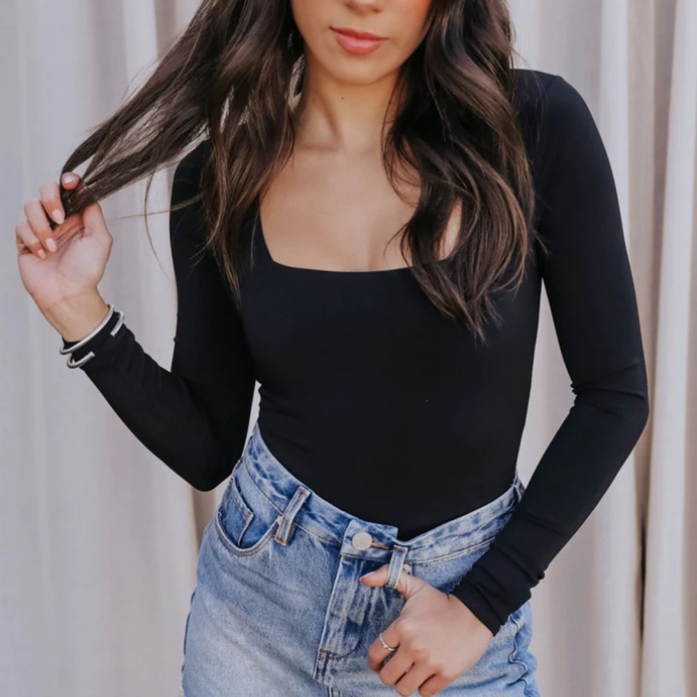 New Wide Neck Bodysuit